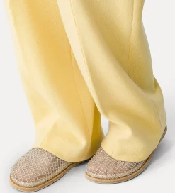 forte_forte backless slipper with diamanté detailing stone^ Shoes