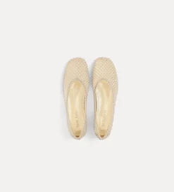 forte_forte ballet flat in diamanté mesh stone^ Shoes