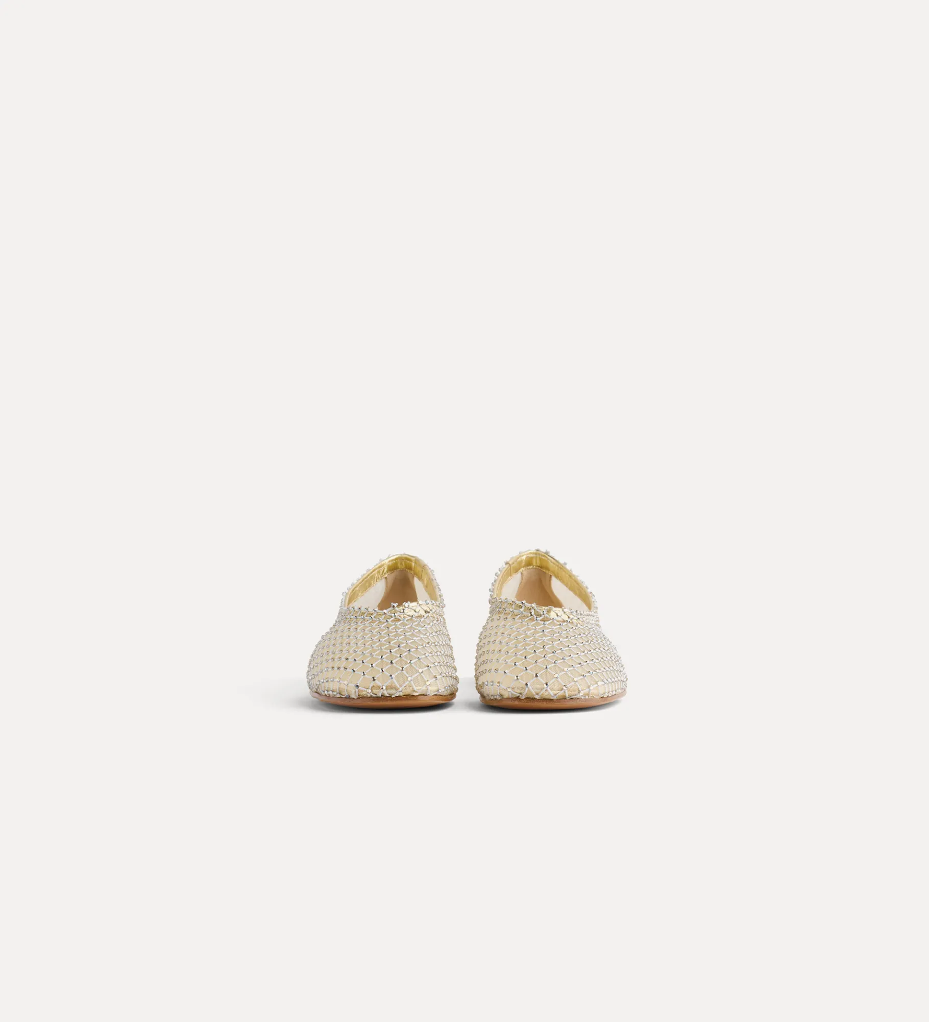 forte_forte ballet flat in diamanté mesh stone^ Shoes