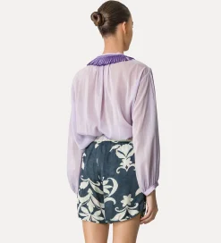 forte_forte bohemian shirt for women lilac^ Shirts