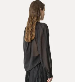 forte_forte boho shirt in black nero^ Shirts