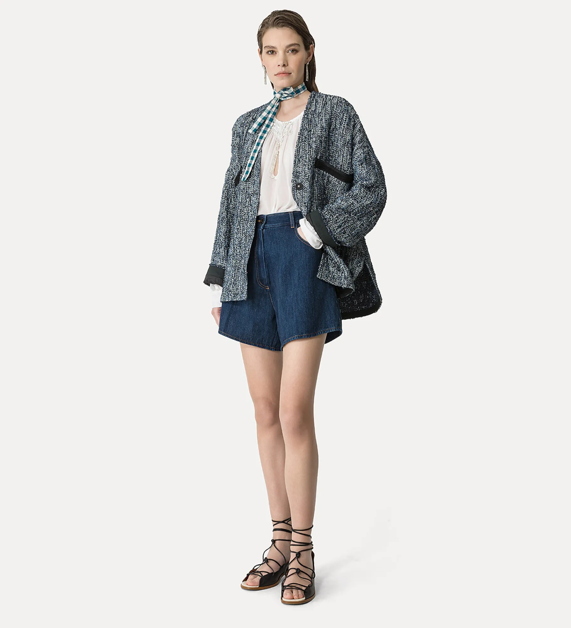 forte_forte boho shirt in white bianco^ Shirts