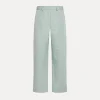 forte_forte cargo pants in a light–blue linen blend breeze^ Pants