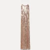 forte_forte chic dress in micro–sequins rose^ Dresses