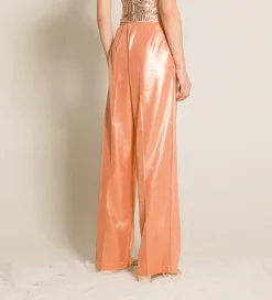 forte_forte chic pants in laminated jersey the^ Pants
