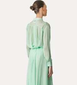 forte_forte chiffon shirt for women mint^ Shirts