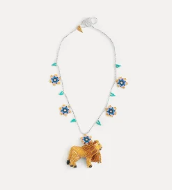 forte_forte collier the “crazy lion” gold lion^ Jewels