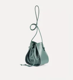 forte_forte compact bucket bag in calfskin olive^ Bags And Belts