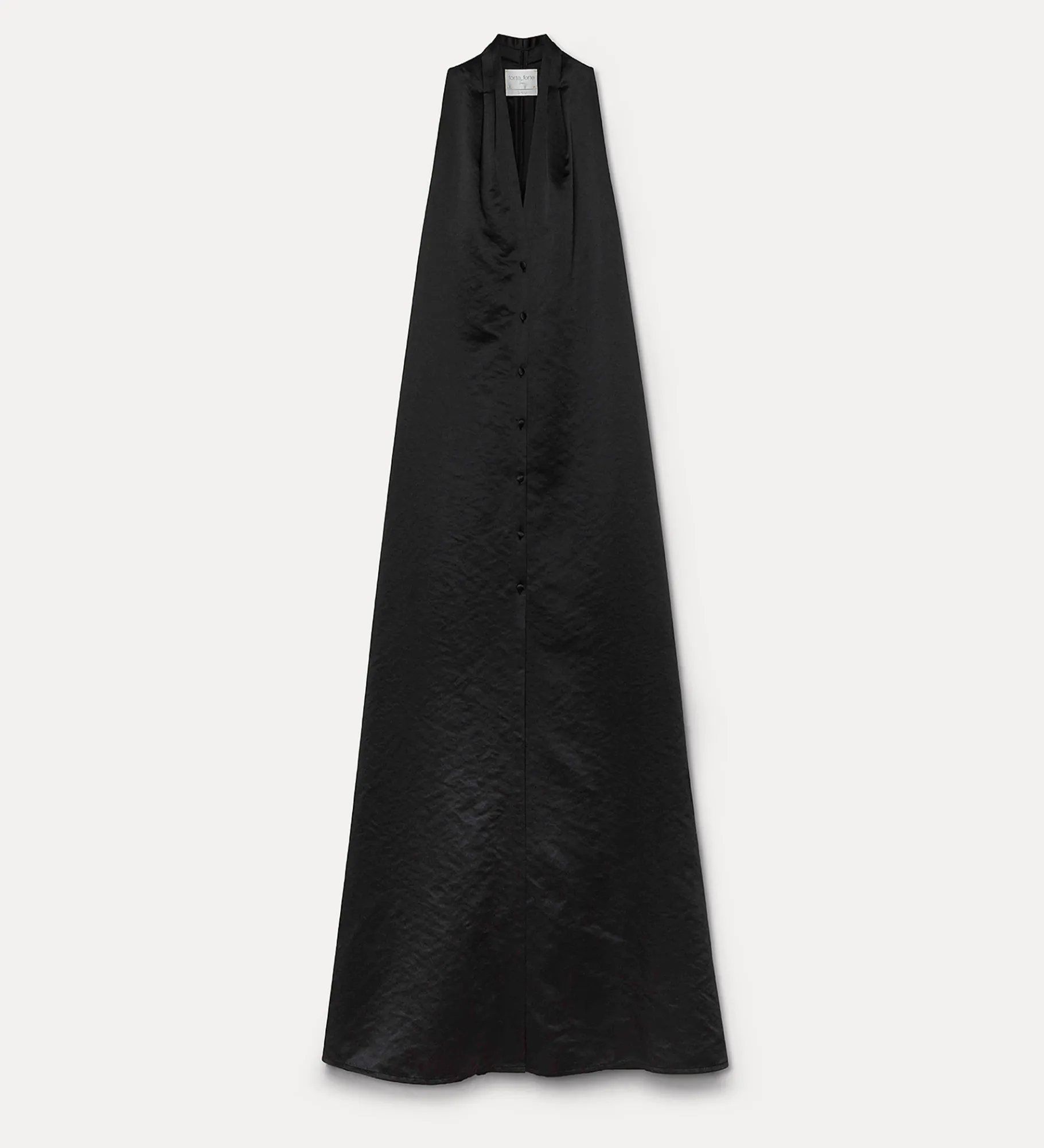 forte_forte couture dress in contemporary duchesse nero^ Dresses