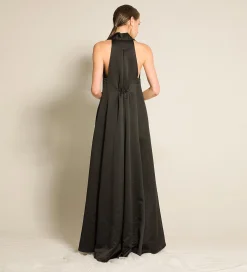 forte_forte couture dress in contemporary duchesse nero^ Dresses