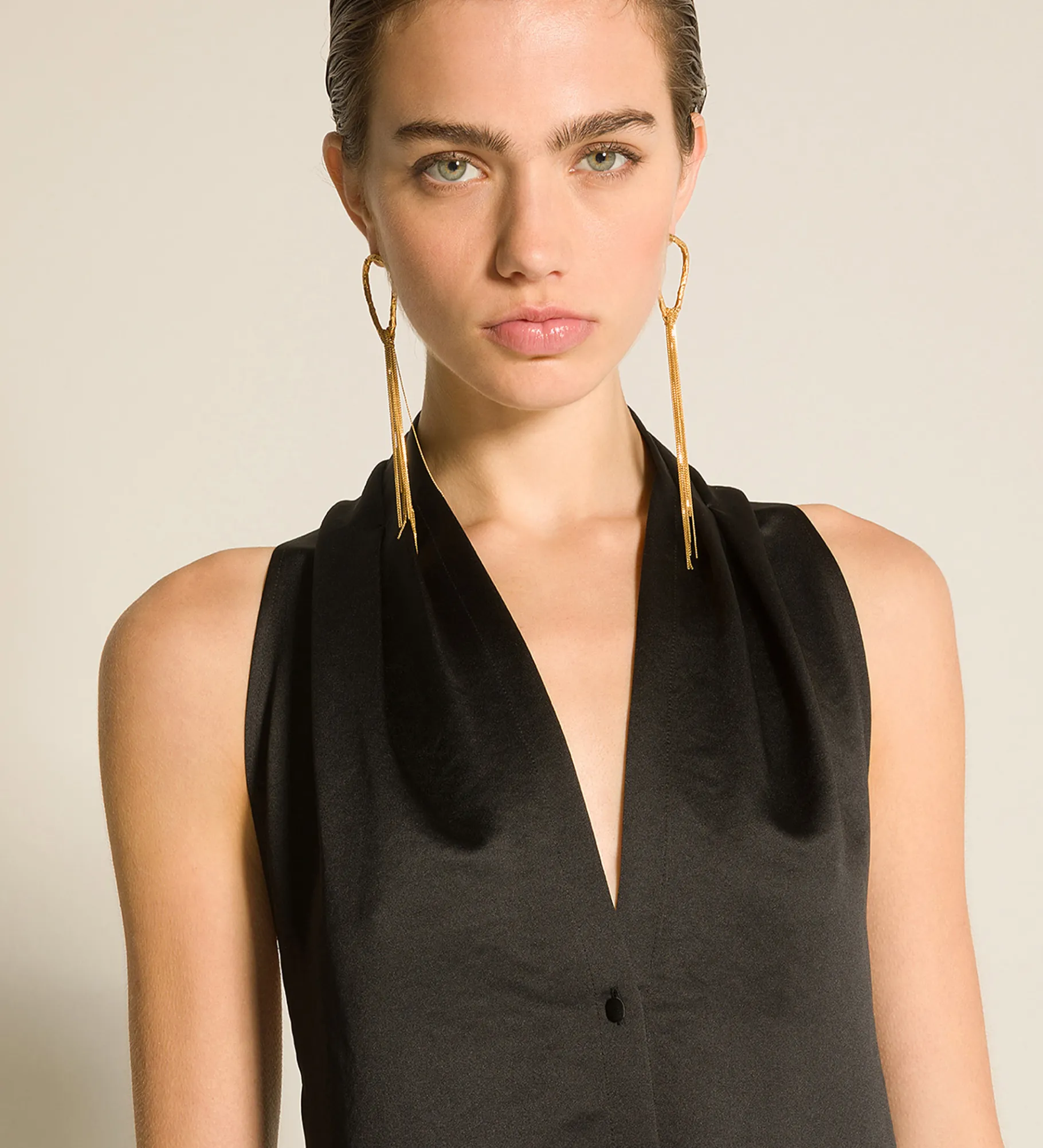 forte_forte couture dress in contemporary duchesse nero^ Dresses