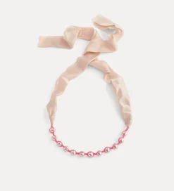forte_forte crocheted necklace with pearls oyster^ Jewels