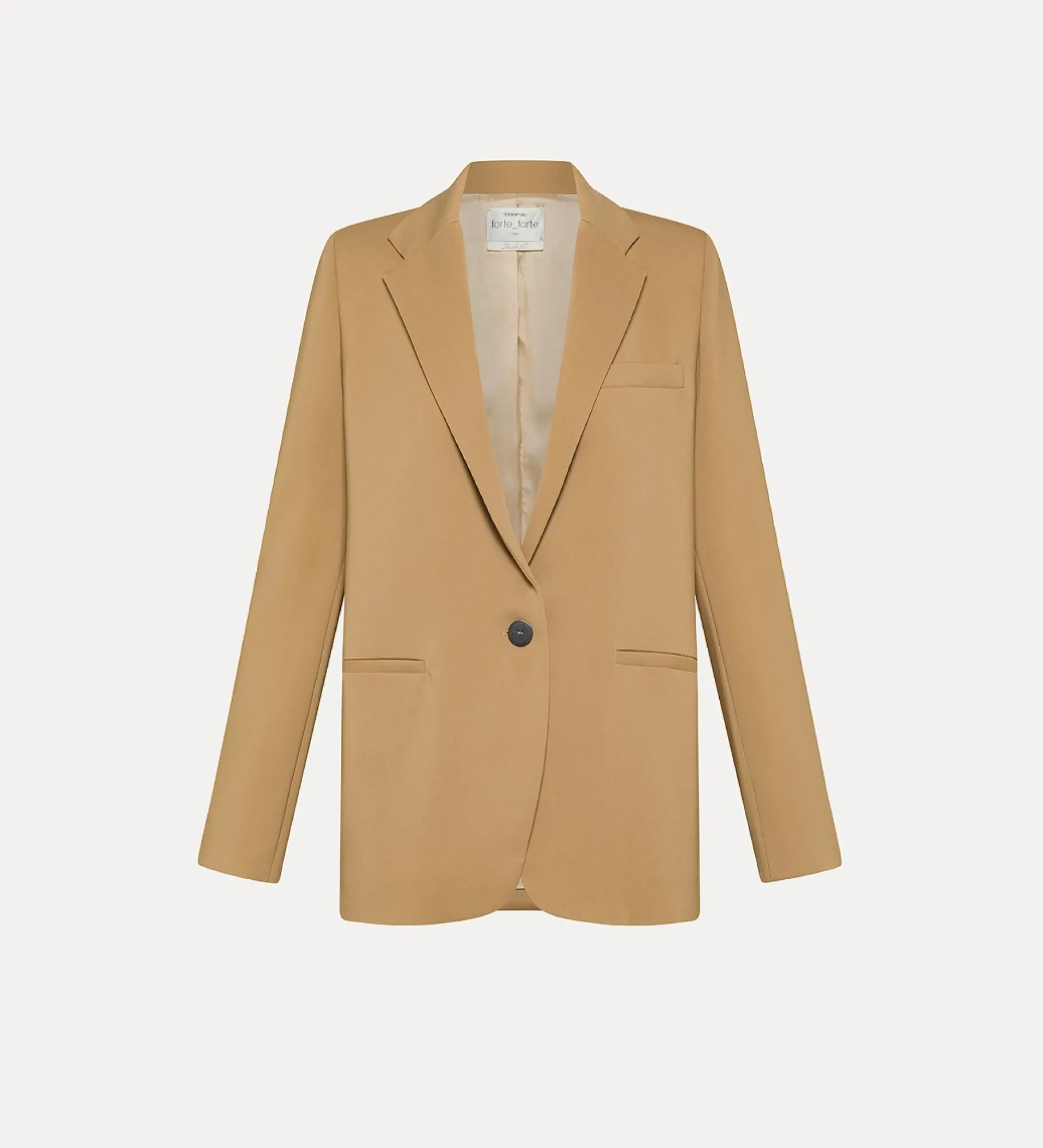 forte_forte crêpe cady jacket dune^ Jackets