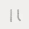 forte_forte dangling earrings with crystal detailing crystal^ Jewels