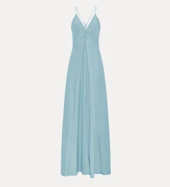 forte_forte dress in habotai silk acqua^ Dresses