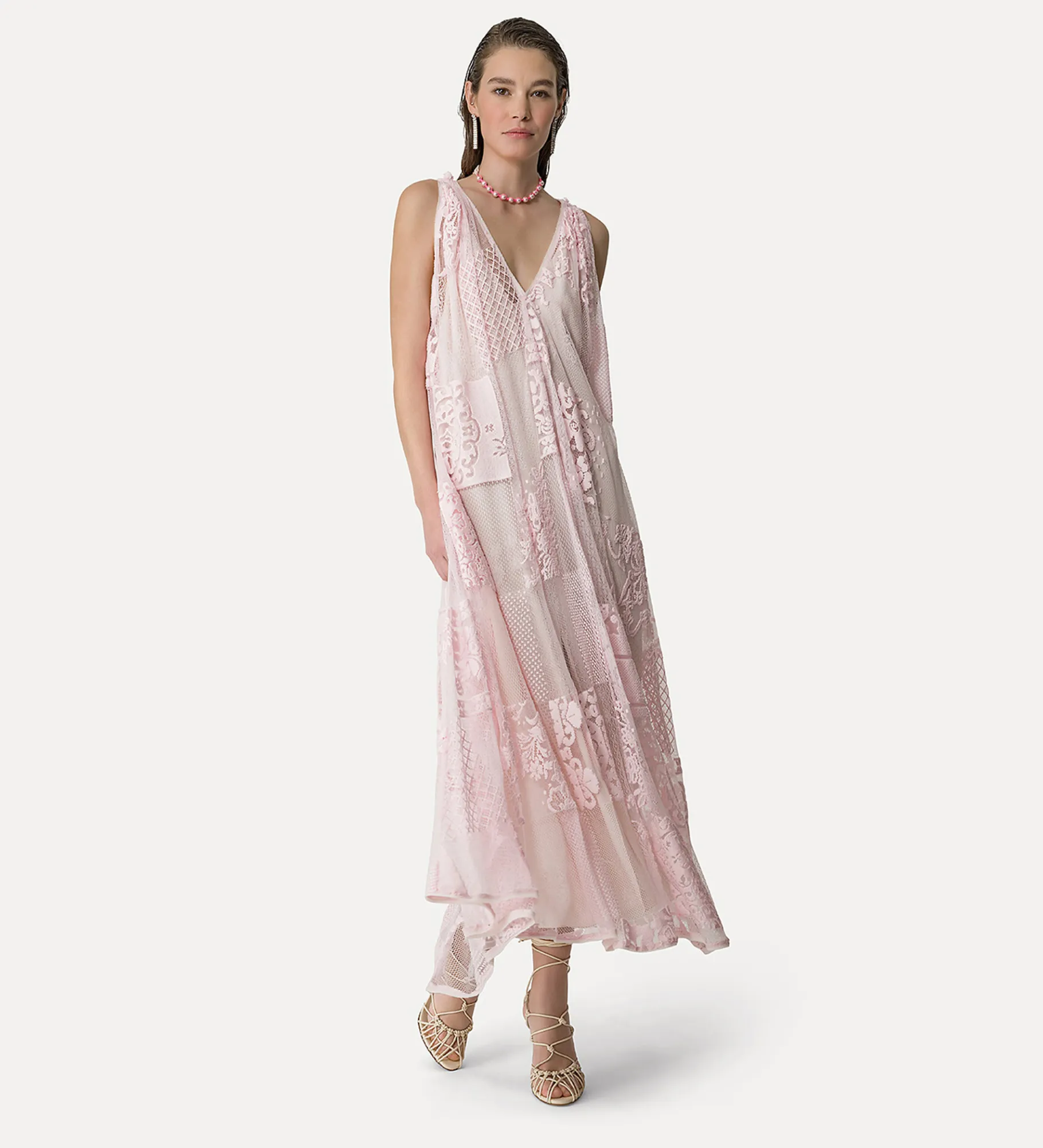 forte_forte dress in lace oyster^ Dresses
