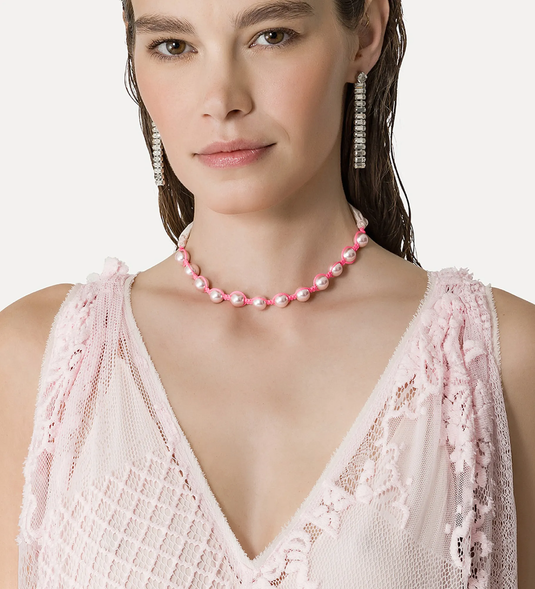 forte_forte dress in lace oyster^ Dresses