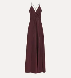 forte_forte dress in pure silk black orchid^ Dresses