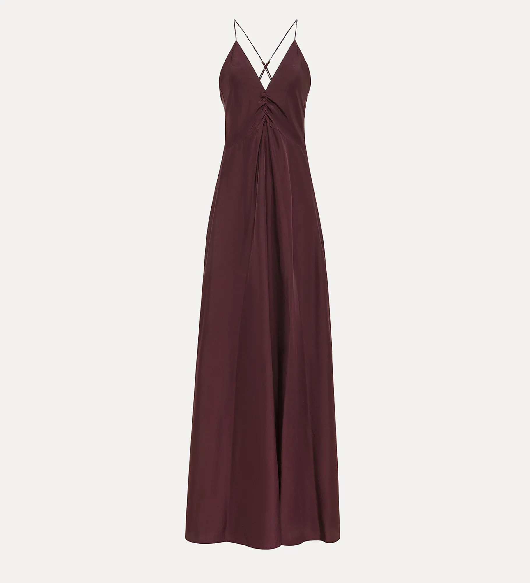 forte_forte dress in pure silk black orchid^ Dresses