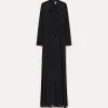 forte_forte dress with bow in silk georgette nero^ Dresses