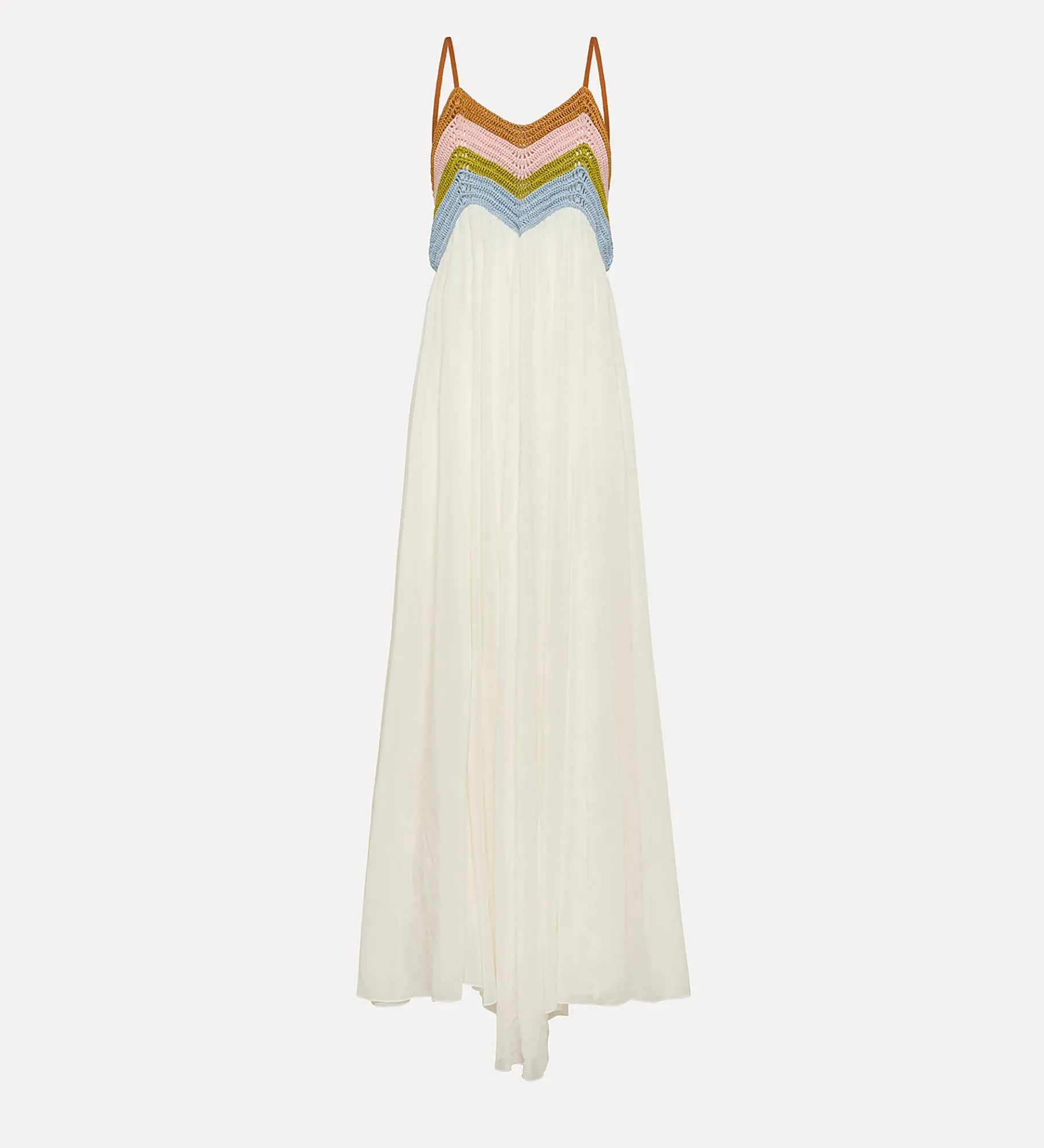 forte_forte dress with crocheted bodice garden^ Dresses