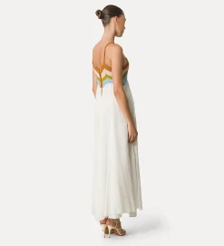 forte_forte dress with crocheted bodice garden^ Dresses