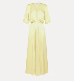 forte_forte elegant half–sleeve dress daffodil^ Dresses