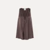 forte_forte elegant top in silk satin lava^ Tops