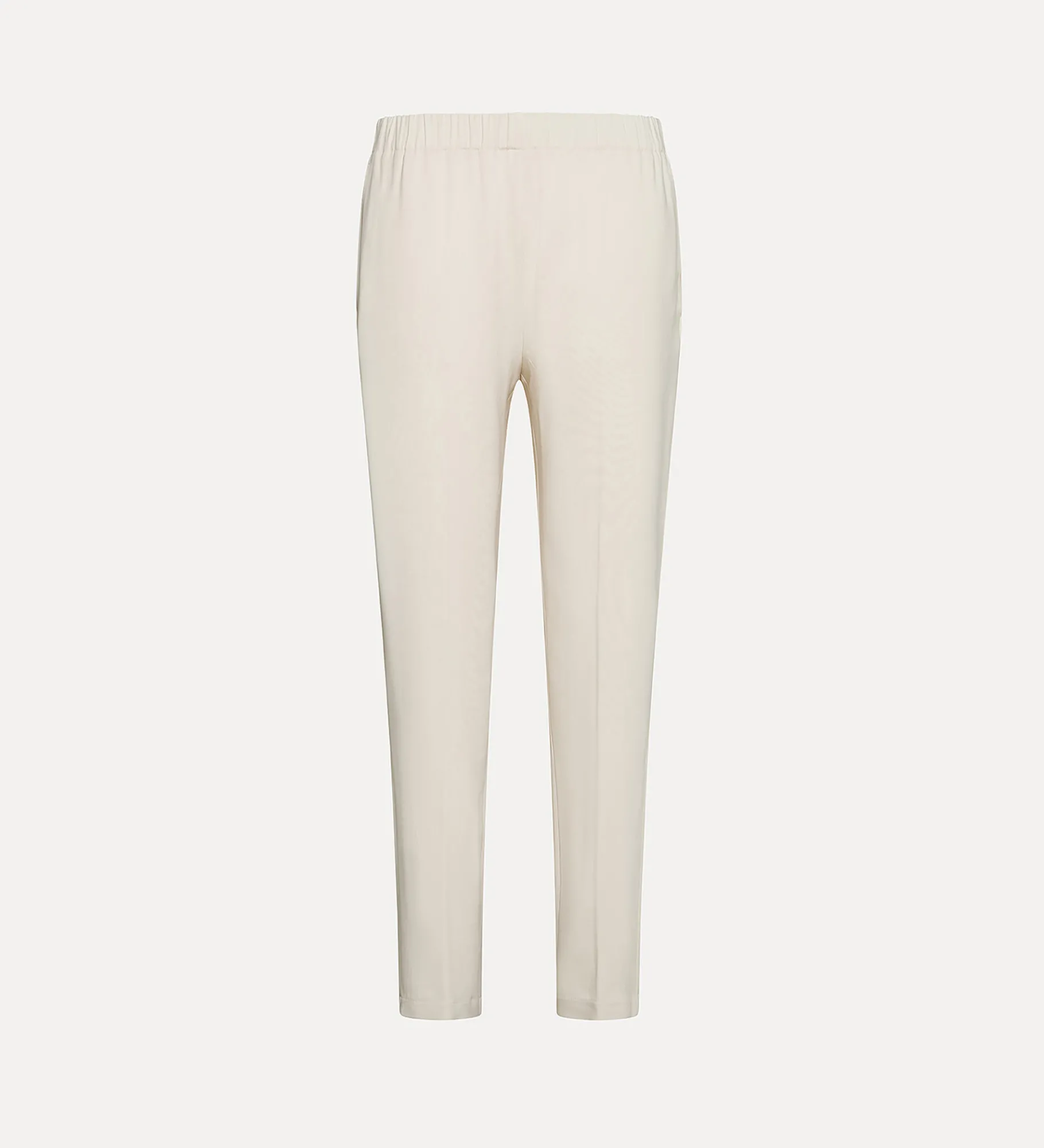 forte_forte essential trousers in stretch crêpe cady ivory^ Pants