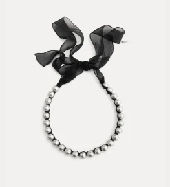 forte_forte glass necklace nero^ Jewels