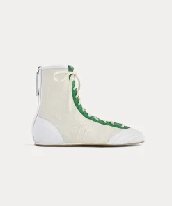 forte_forte high–top shoes in canvas canvas^ Shoes