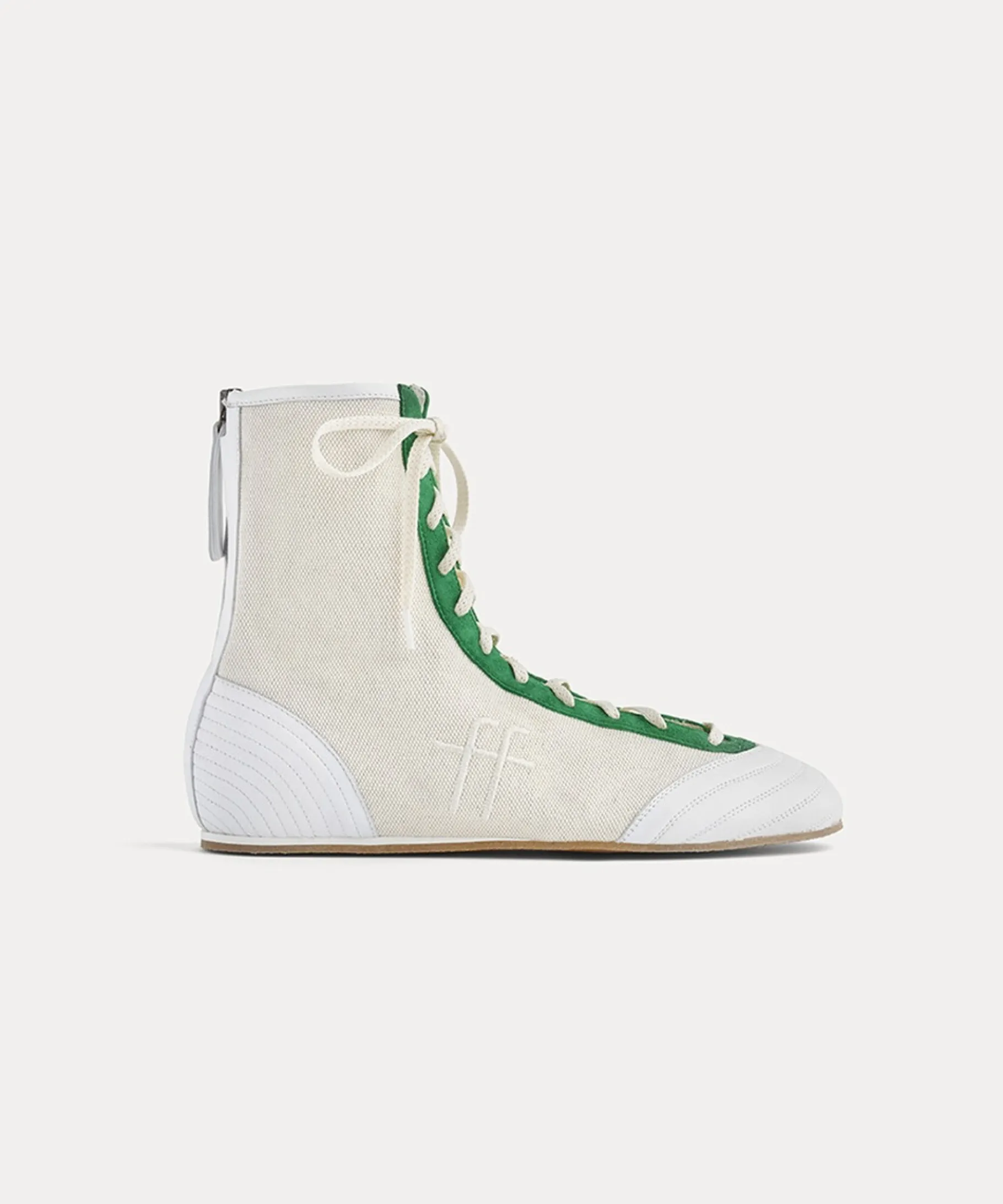 forte_forte high–top shoes in canvas canvas^ Shoes