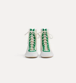 forte_forte high–top shoes in canvas canvas^ Shoes