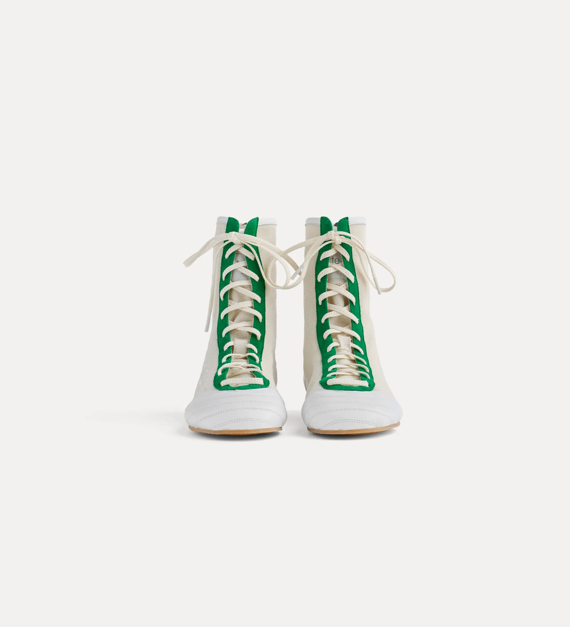 forte_forte high–top shoes in canvas canvas^ Shoes