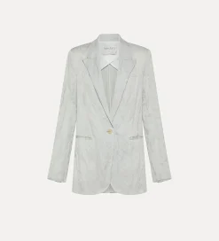 forte_forte jacket for women in summery cotton madreperla^ Jackets