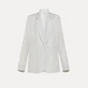 forte_forte jacket in habotai silk with beadwork madreperla^ Jackets