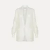 forte_forte jacket in silk organza giglio^ Jackets
