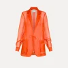 forte_forte jacket in silk organza papavero^ Jackets