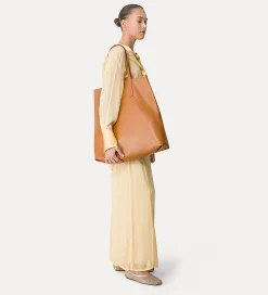 forte_forte large shopper terre^ Bags And Belts