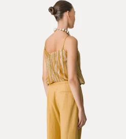 forte_forte lurex top gold^ Tops