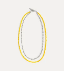 forte_forte necklace with bead detailing daffodil^ Jewels