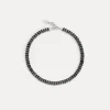 forte_forte necklace with coloured crystals nero^ Jewels