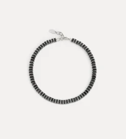 forte_forte necklace with coloured crystals nero^ Jewels