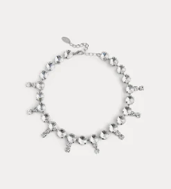 forte_forte necklace with crystals crystal^ Jewels