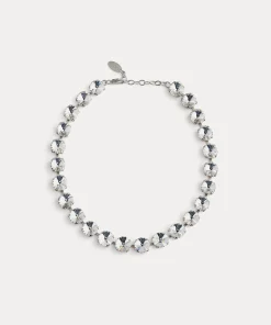 forte_forte necklace with large crystals crystal^ Jewels