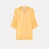 forte_forte pared–back shirt in habotai silk sole^ Shirts