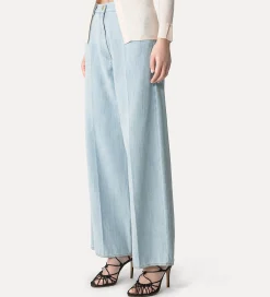 forte_forte 5–pocket trousers bleach^ Pants