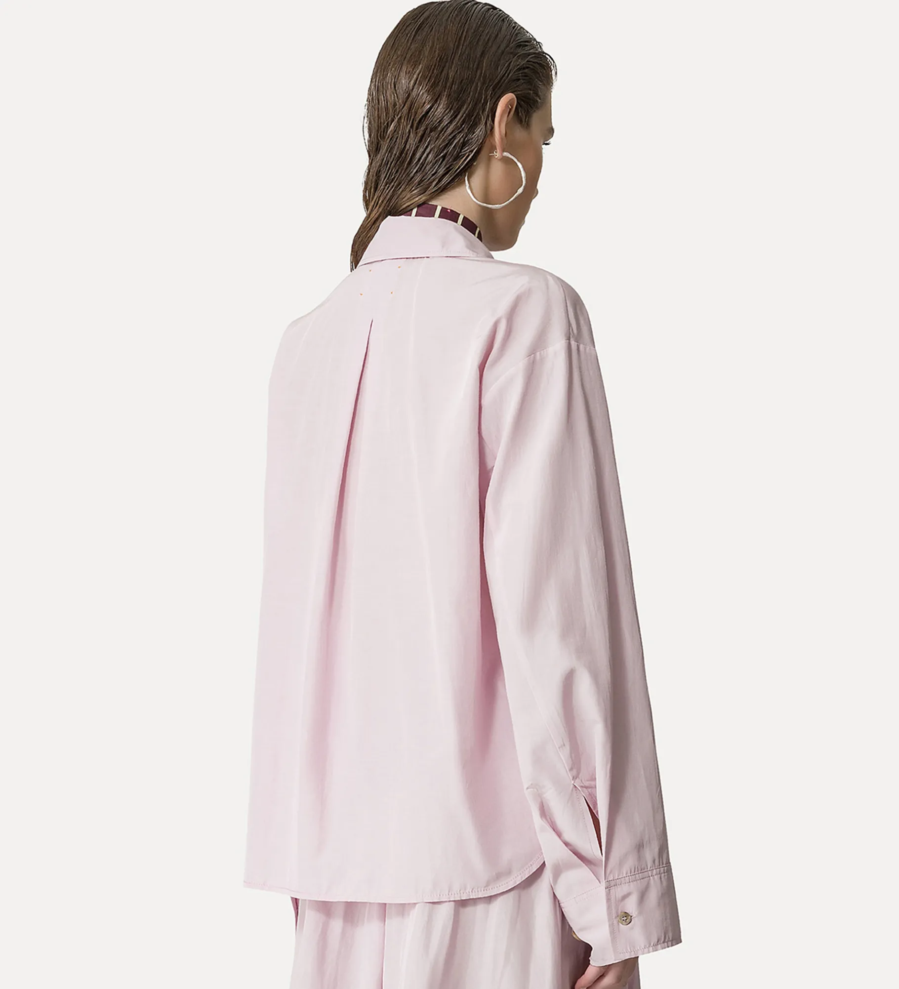 forte_forte polo shirt in taffeta oyster^ Shirts