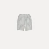 forte_forte poplin shorts for women rose^ Pants