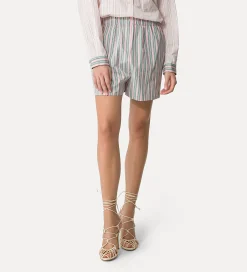 forte_forte poplin shorts for women rose^ Pants